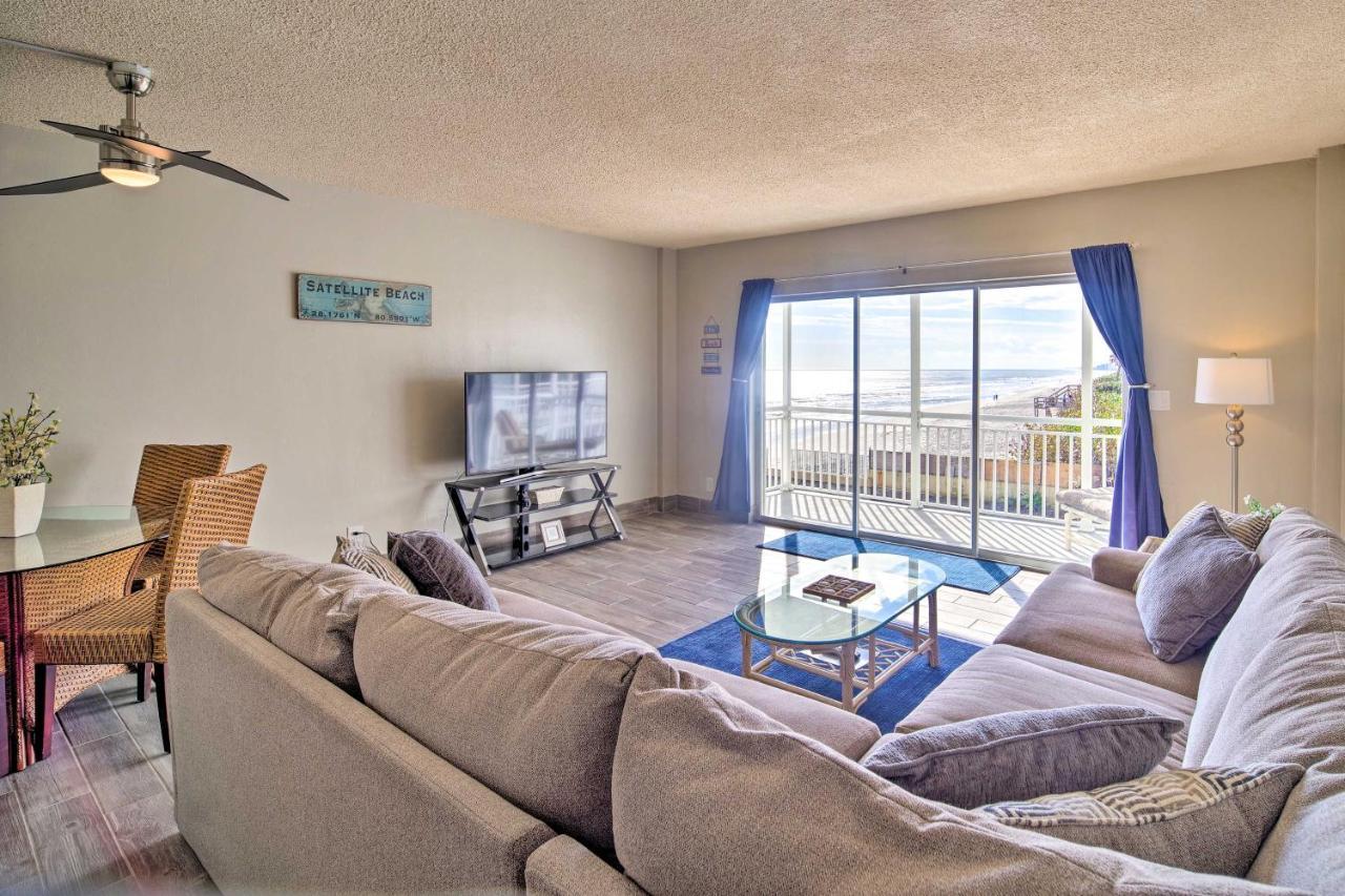 Walk To Shore Satellite Beach Condo With Ocean View Exteriör bild